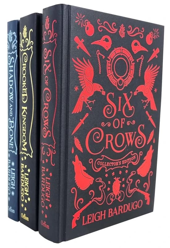 Leigh Bardugo Grishaverse 3 Book Set Shadow and Bone Six of Crows Crooked Kingdom Leigh Bardugo Books