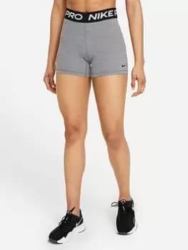 Nike Pro Training 365 5" Short - Grey, Size 2XL, Women