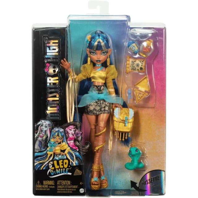 Monster High Monster High Cleo De Nile Fashion Doll, pet & Accessories