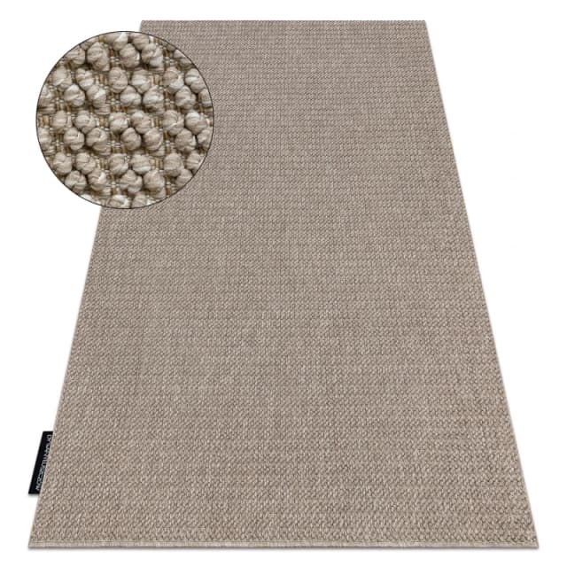 RugsX Casablanca Loop Rug in Brown Size: 80cm x 150cm Brown Unisex 80cm x 150 cm
