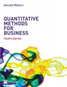 Quantitative Methods for Business by Donald Waters Paperback