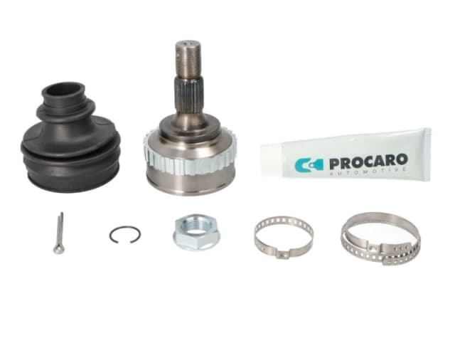 PROCARO 77-CT-650 CV Joint Front, with lock nut Joint Kit,drive shaft (5)