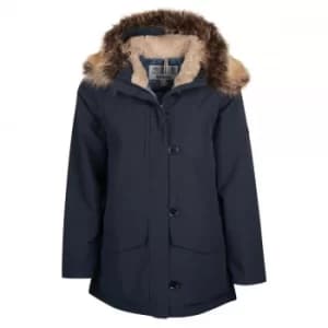 Barbour Womens Warkworth Jacket Navy/Dark Chambray 12
