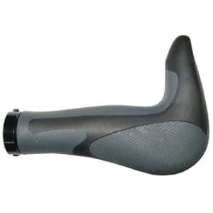 Velo Attune Lock-on Comfort Bar End Grips 148mm Grey/Black