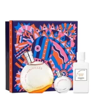 Hermes Eau des Merveilles Eau de Toilette Gift Set For Her 50ml