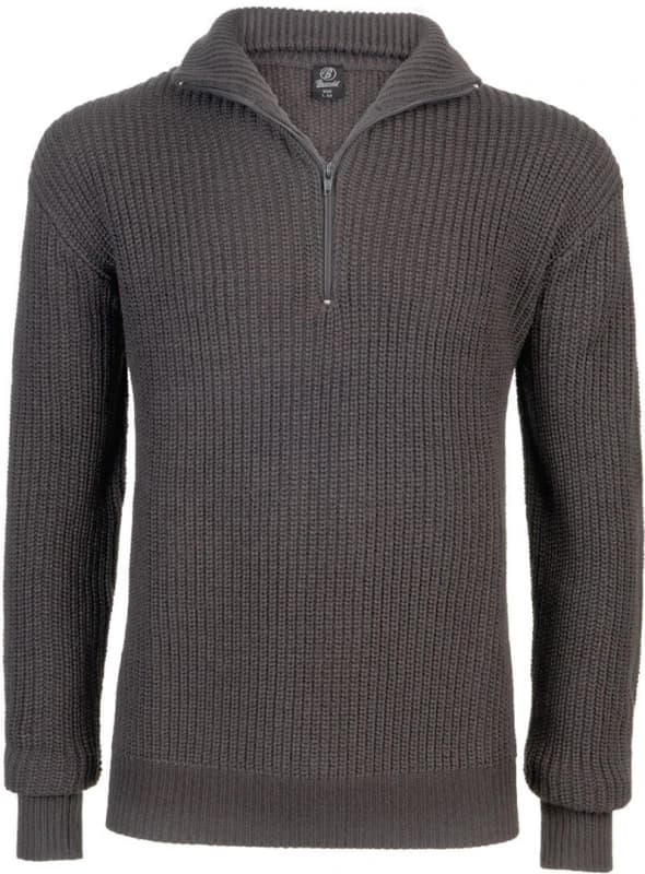 Brandit Marine Troyer Knit jumper anthracite 4XL Men