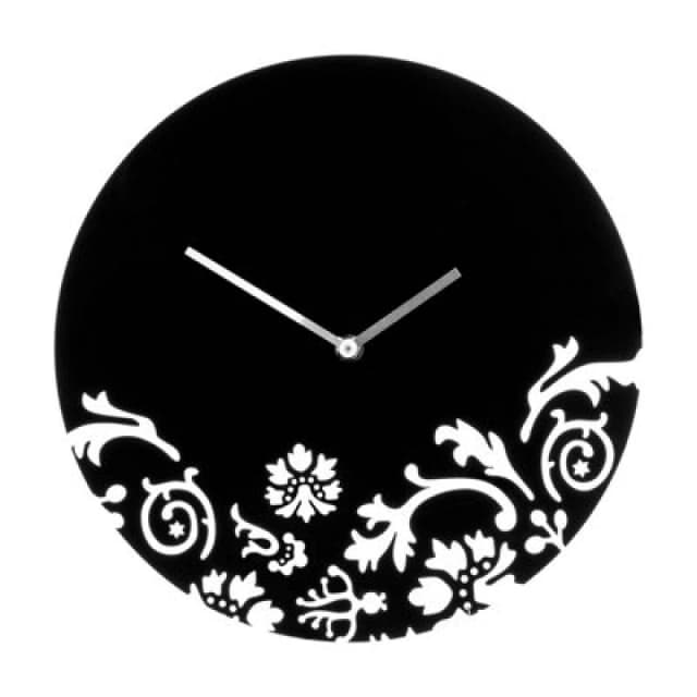 Premier Housewares Maison by Premier Acrylic Wall Clock Black