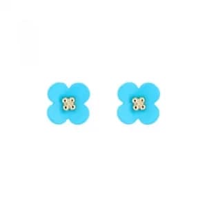 Turnip Flower Stud Earrings