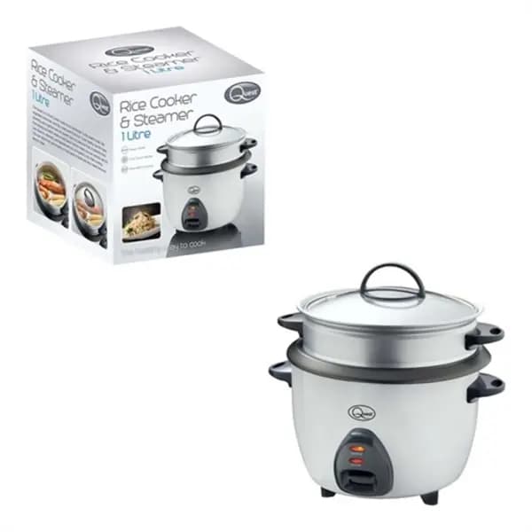 Quest 1 Litre Rice Cooker & Steamer