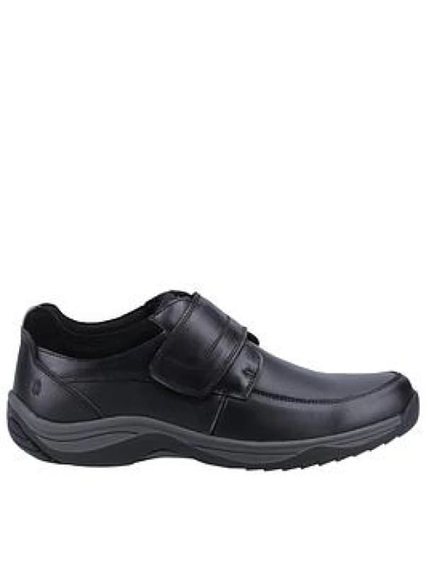 Hush Puppies 'Douglas' Classic Touch Fastening Shoes Black male