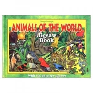 Animals of the World Jigsaw Book by Garry Fleming Hardback