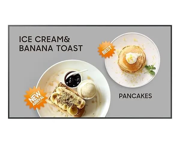 Samsung QM32C Digital signage flat panel 81.3cm (32") LED WiFi 400 cd/m Full HD Black Tizen 24/7 LH32QMCEPGCXEN