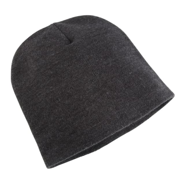 Yupoong Mens Flexfit Heavyweight Standard Beanie Winter Hat in Charcoal Charcoal Male One Size