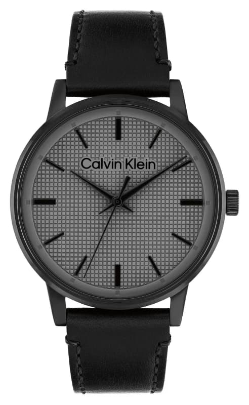 Calvin Klein 25200504 CK Linked (41mm) Textured Grey Dial / Watch