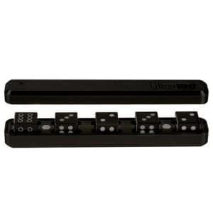 Ultra Pro D6 5 Dice Set Gravity Dice Black