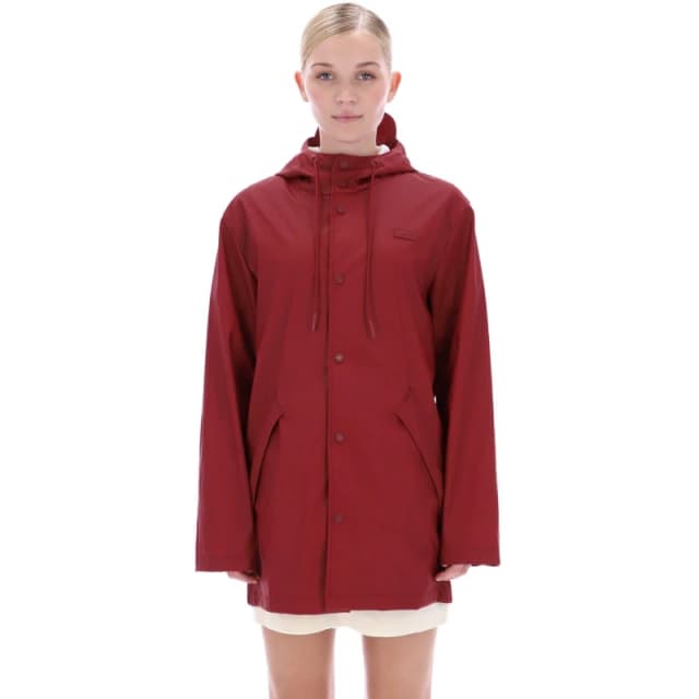 Hunter Womens Jo OTB Rain Anorak Merlot female 8 (XS)