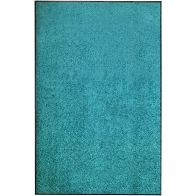VIDAXL Doormat Washable Cyan 120x180cm Vidaxl 8720286065143