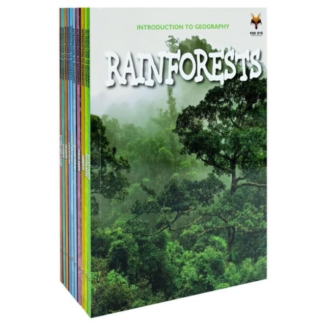 Childrens Introduction to Geography for Beginners 10 Book Collection Set (Coral Reefs, Deserts) Jasmine Brooke Books