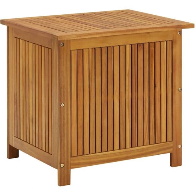 VIDAXL vidaXL Garden Storage Box 60x50x58cm Solid Acacia Wood 8720286107768