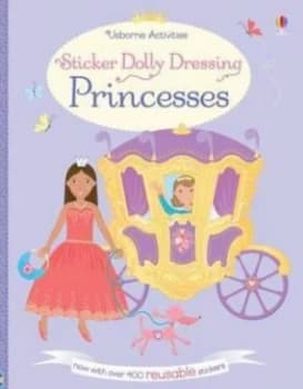 Sticker Dolly Dressing Princesses by Fiona Watt Book