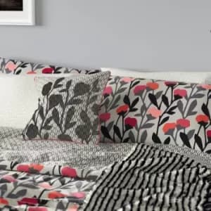 Helena Springfield Ava Kingsize Duvet Cover Set, Stone & Charcoal