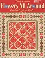 flowers all around garden inspired quilts