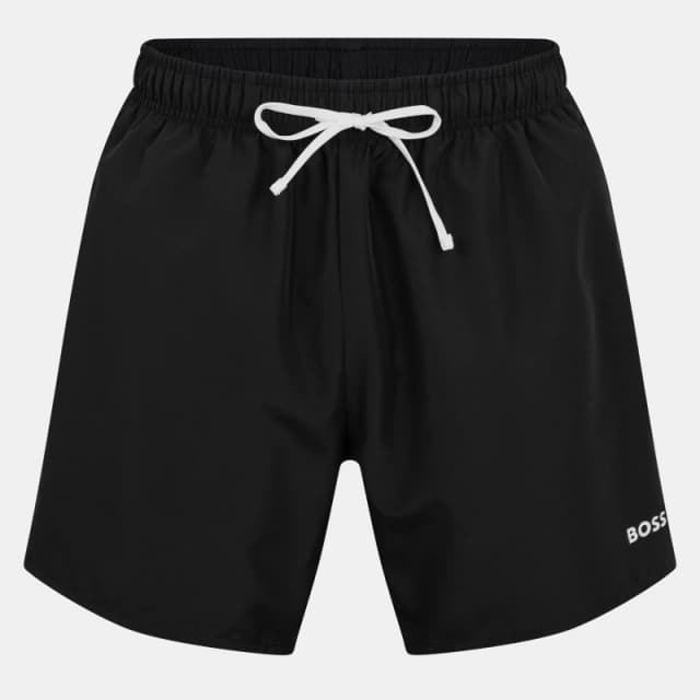 Boss Mens Swim Shorts and Towel Set Black 001 male M