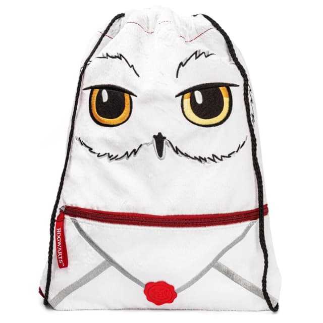 Harry Potter Drawstring Bag White