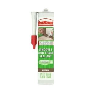 Unibond Window and Door Frame Sealant - 300ml - Brown