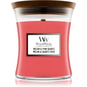 Woodwick Melon & Pink Quartz Scented Candle 275g
