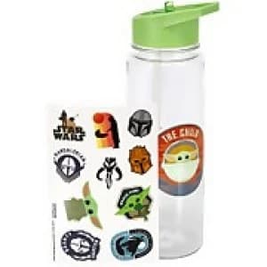 The Child Plastic Water Bottle with Stickers