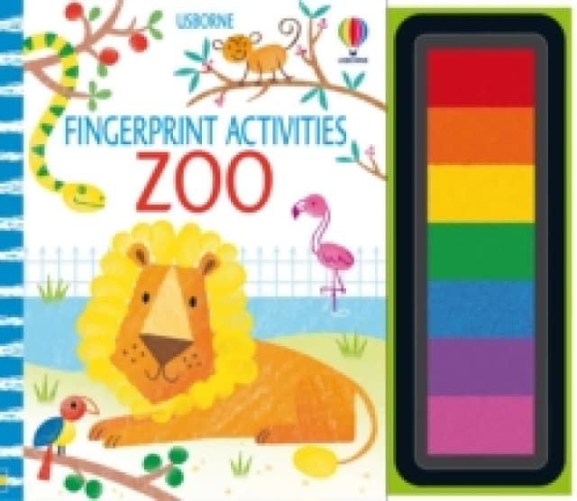 Fingerprint Activities Zoo Spiral bound