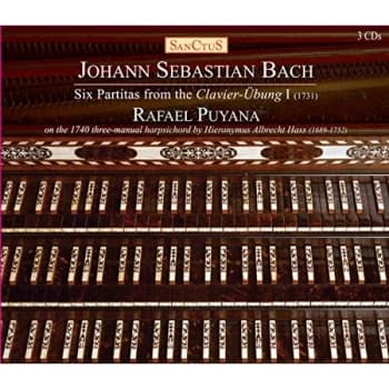 Rafael Puyana - Johann Sebastian Bach: Six Partitas from the Clavier-Ubung I CD