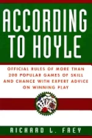 according to hoyle official rules of more than 200 popular games of skill a