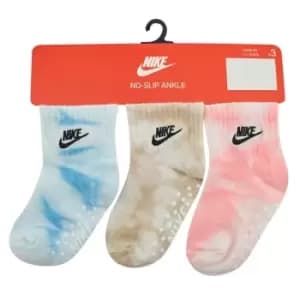 Nike Dye Futura 3 Pack Socks - Grey