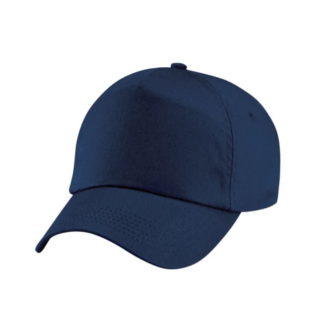 Beechfield Original 5 Panel Cap in Navy Navy Unisex One Size