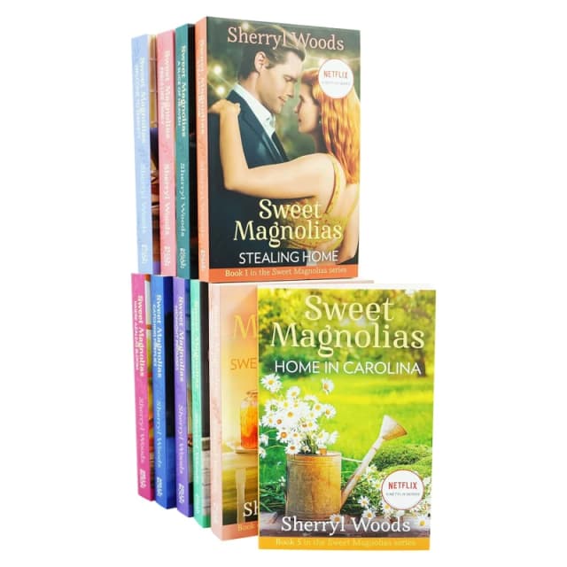The Sweet Magnolias Series 10 Book Set by Sherryl Woods Paperback Edition for Fans of Southern Fiction Sherryl Woods Books