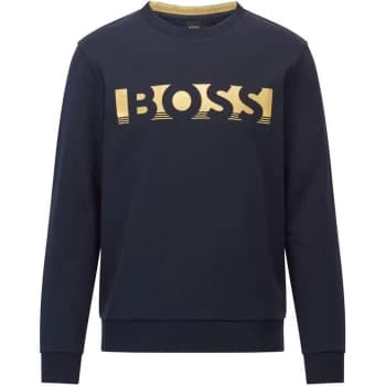 Boss Salbo 1 Crew Sweater - Blue