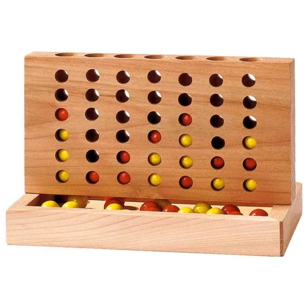 Goki Wooden Four In A Row