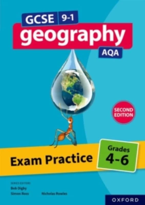 Nicholas Rowles GCSE 9-1 Geography AQA: Exam Practice: Grades 4-6 Second Edition Book Multi unisex