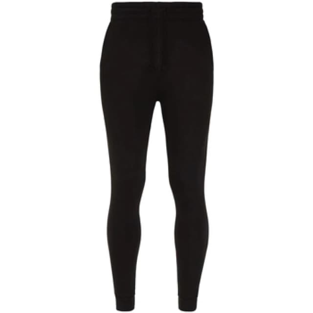 AWDis AWDis Tapered Plain Jogging Bottoms in Black Size: Medium Black M Unisex 5063527862112