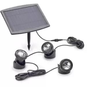 Pontec 77939 Pond lighting 3 Piece set LED (monochrome) 0.5 W Black