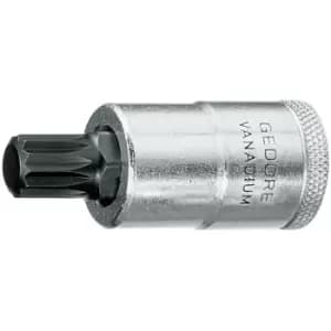 Gedore Screwdriver bit socket 1/2" XZN M12
