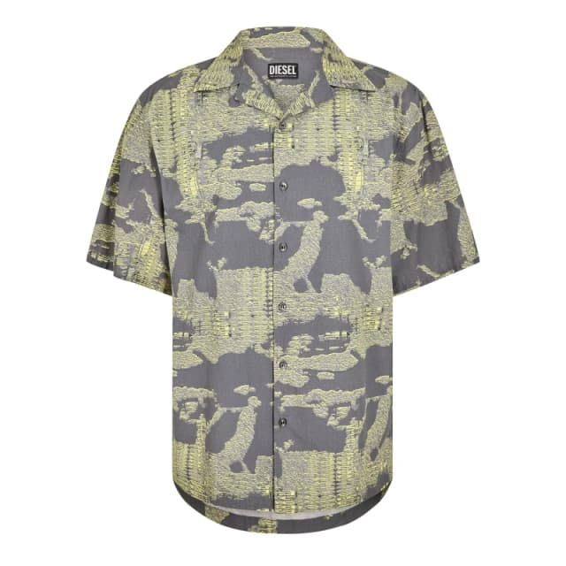 Diesel Mens Frank Camicia T-Shirt Multicolor male S (46)