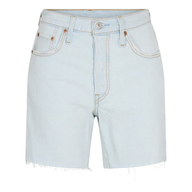 Levis Womens Mid Thigh Denim Shorts Springboard female 25 L32