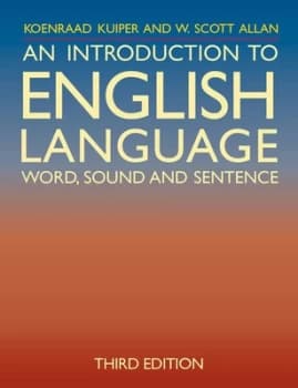 An Introduction to English Language by Koenraad Kuiper Paperback