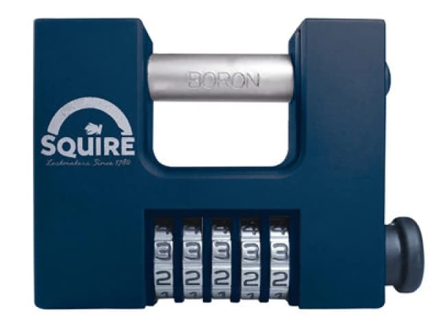 Squire Squire CBW85BX Hi-Security Shutter Combination Padlock 83mm Boxed HSQCBW85BX CBW85BX