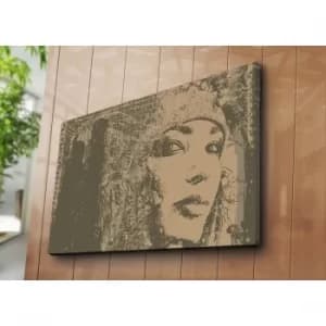 70100C-028 Multicolor Decorative Canvas Painting