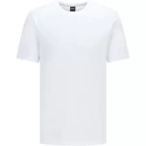 Boss Tiburt Short Sleeve T Shirt - White