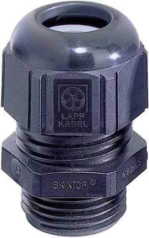 Cable gland M12 Polyamide Black RAL 9005